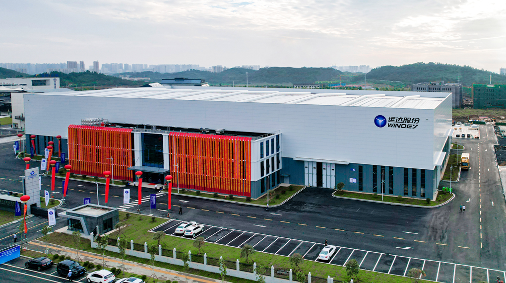 7790必发集团股份永州基地首台大兆瓦机组下线