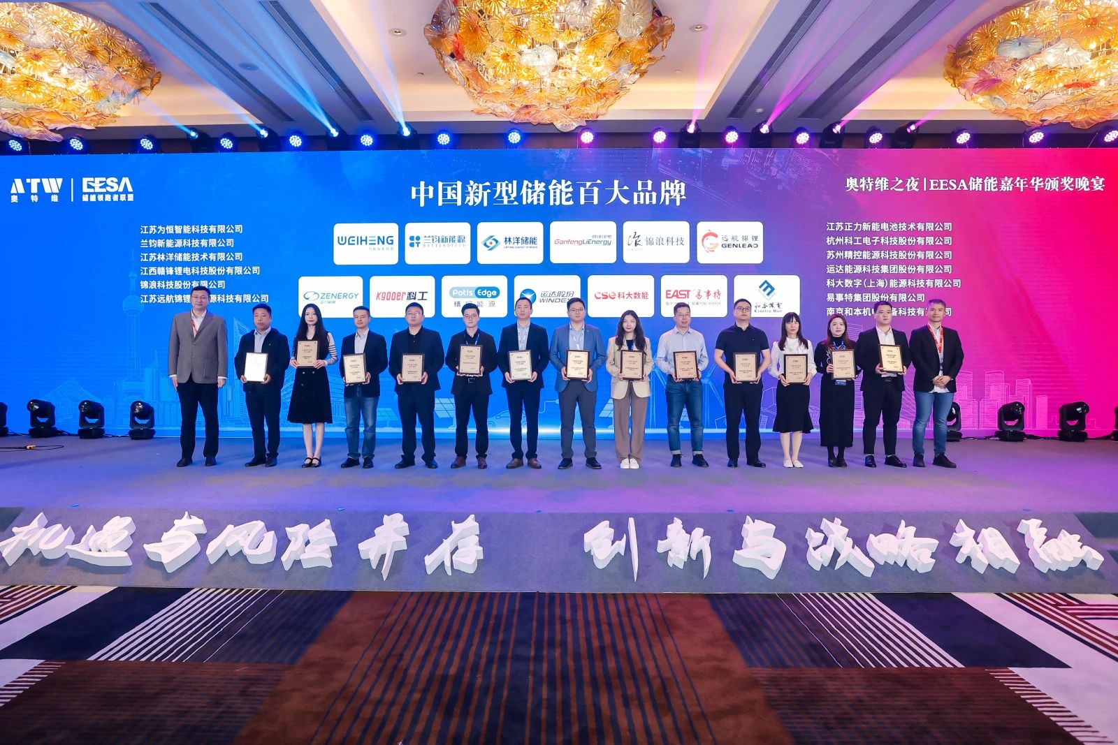 【喜报】7790必发集团股份获评&ldquo;中国新型储能百大品牌&rdquo;